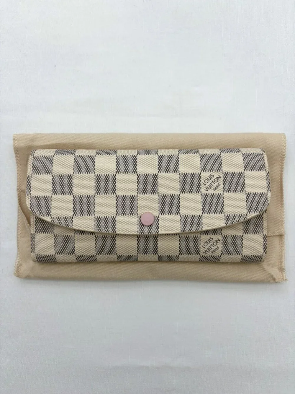 Louis Vuitton Emilie Damier N41625 Azur Canvas Wallet